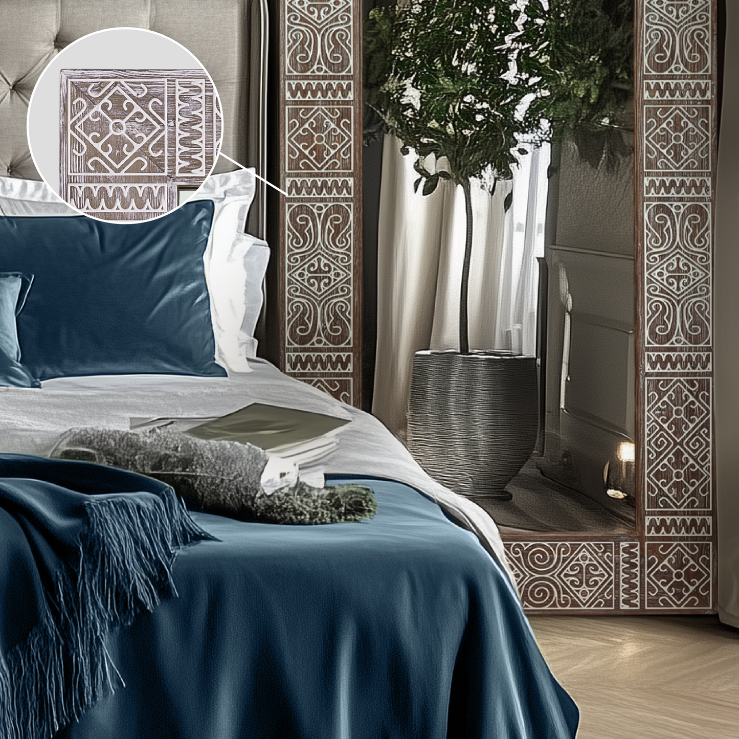 Large Floor Mirror Balian 36x78