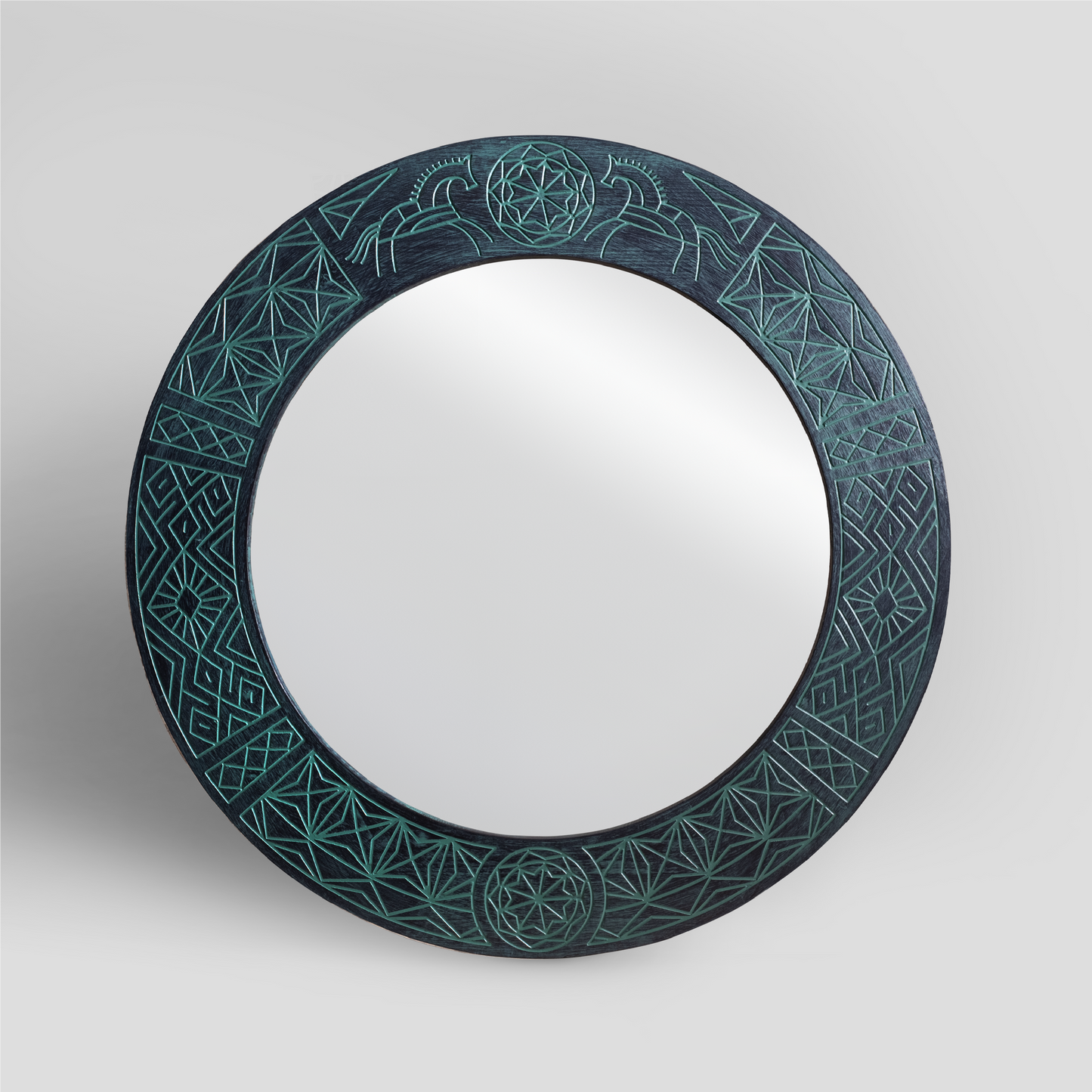 Round Bathroom Mirror Liberty 32"