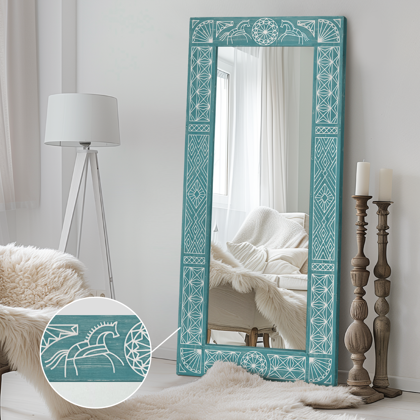 Large Floor Mirror Liberty 36x78