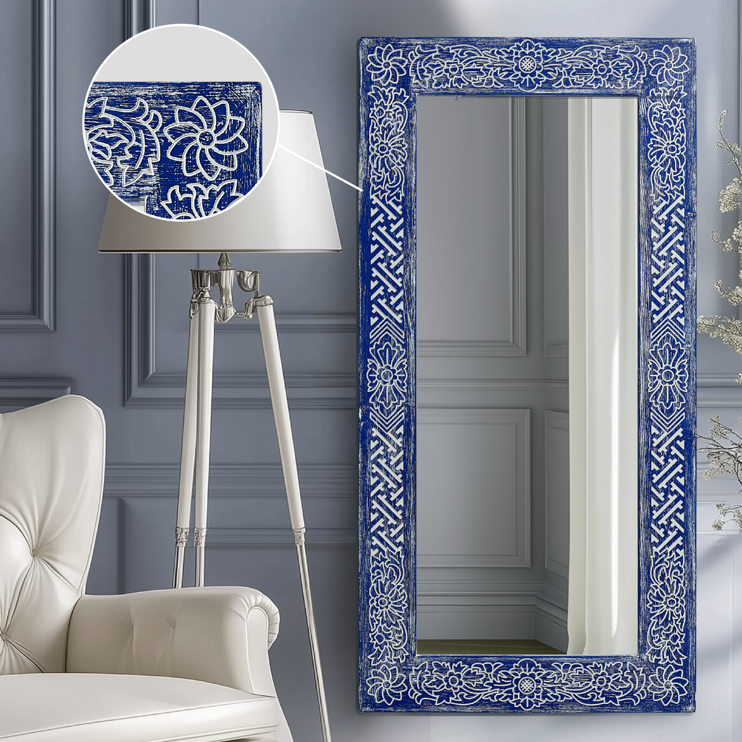 Large Wall Mirror Mas 28x56