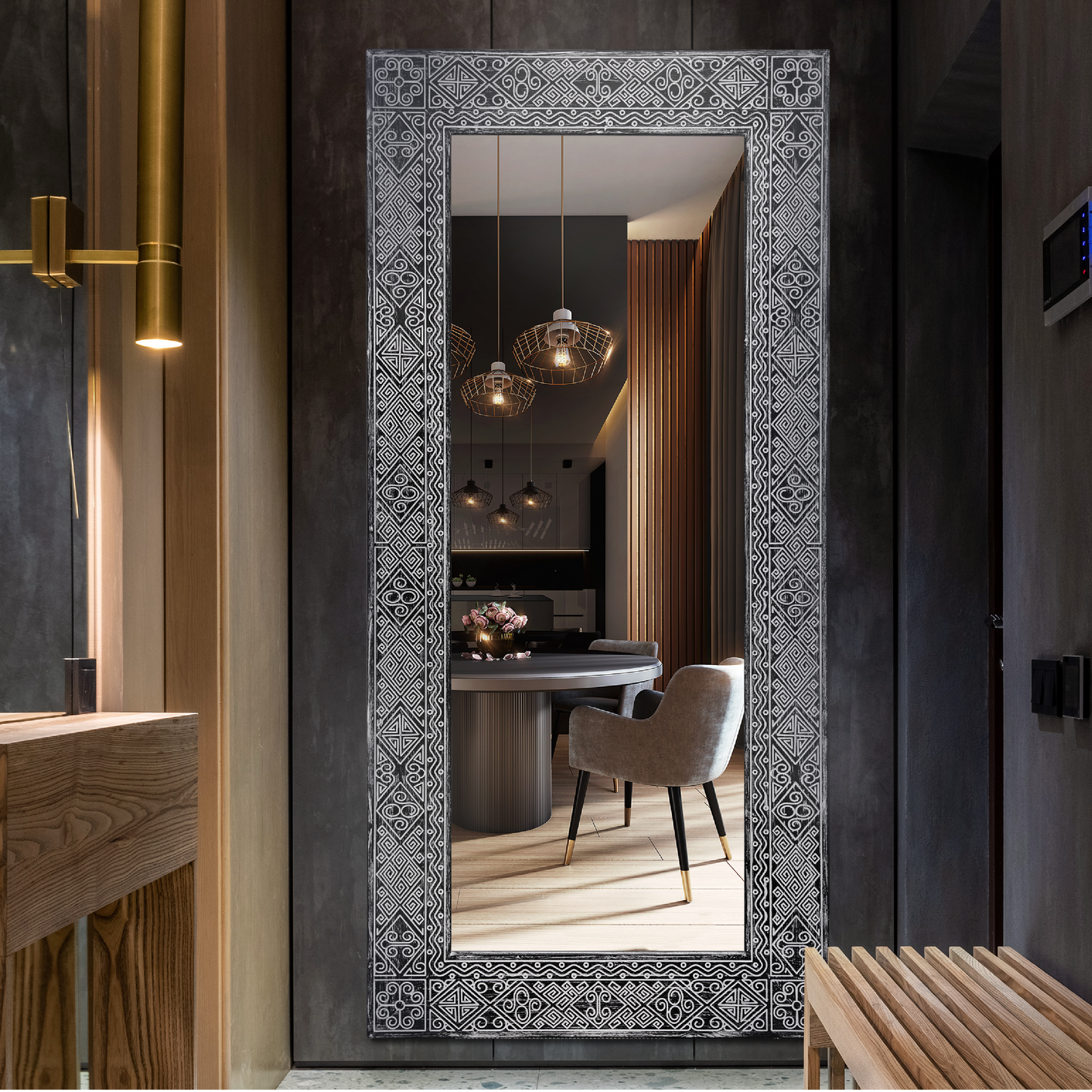 Large Floor Mirror Papua 36x78