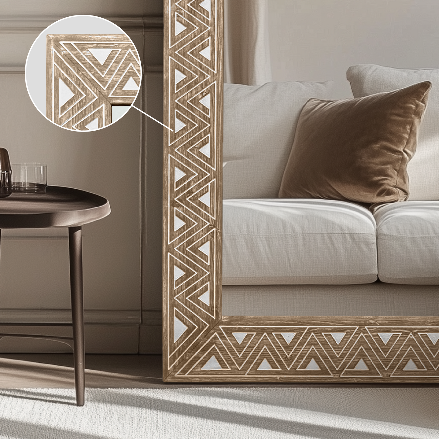 Large Floor Mirror Tria 36x78