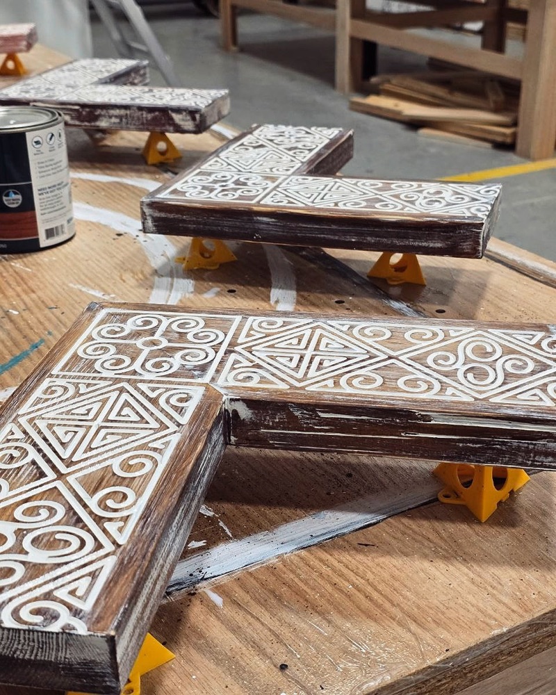 Hand-carved & finished
