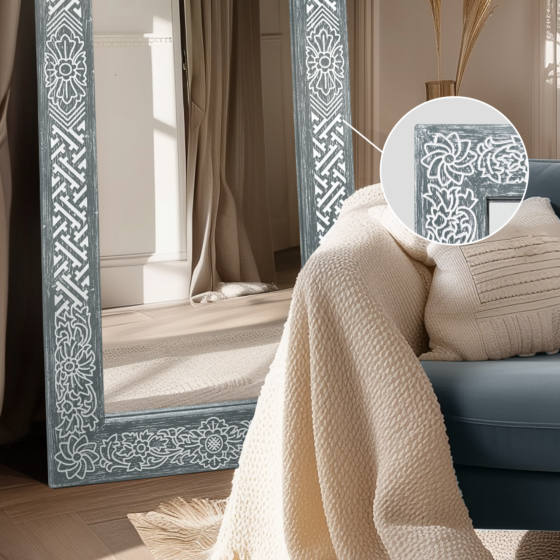 Full Length Wall Mirror Mas 28x67