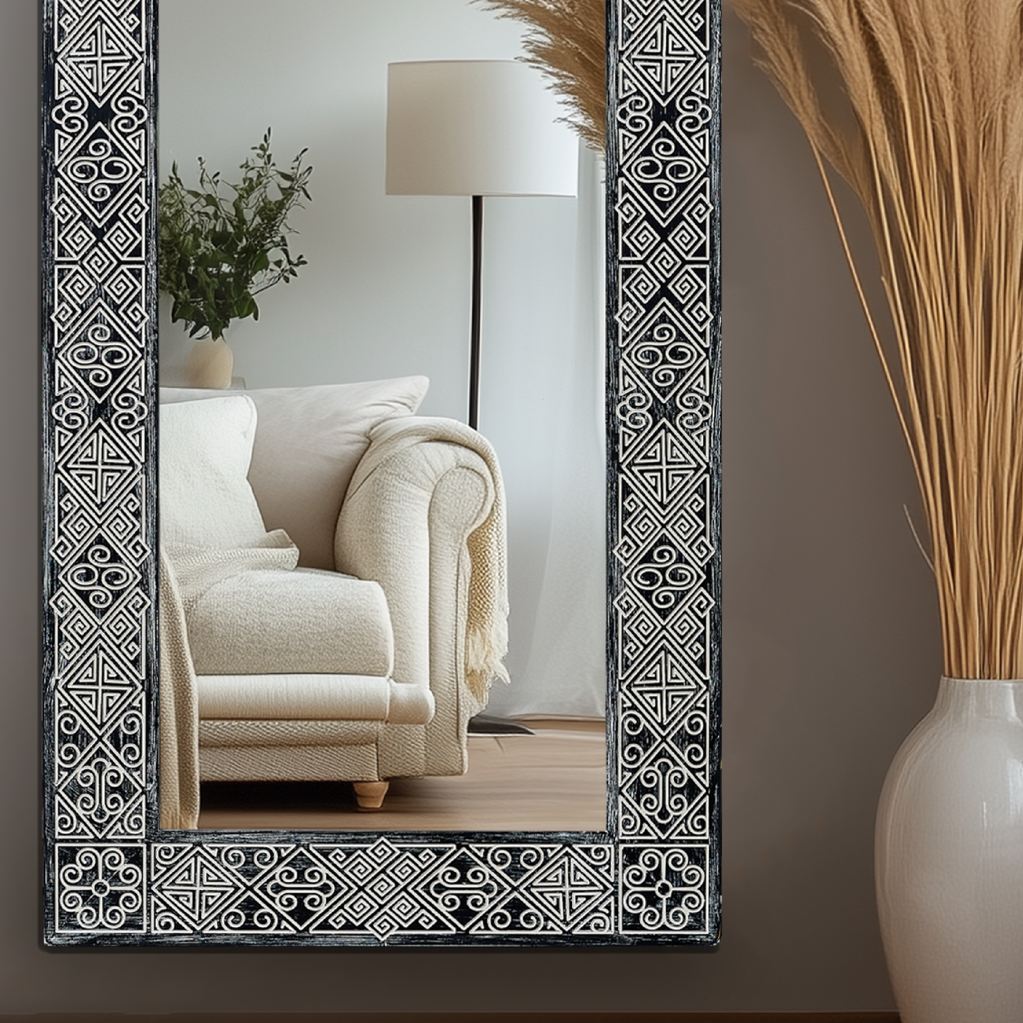 Large Wall Mirror Papua 28x56